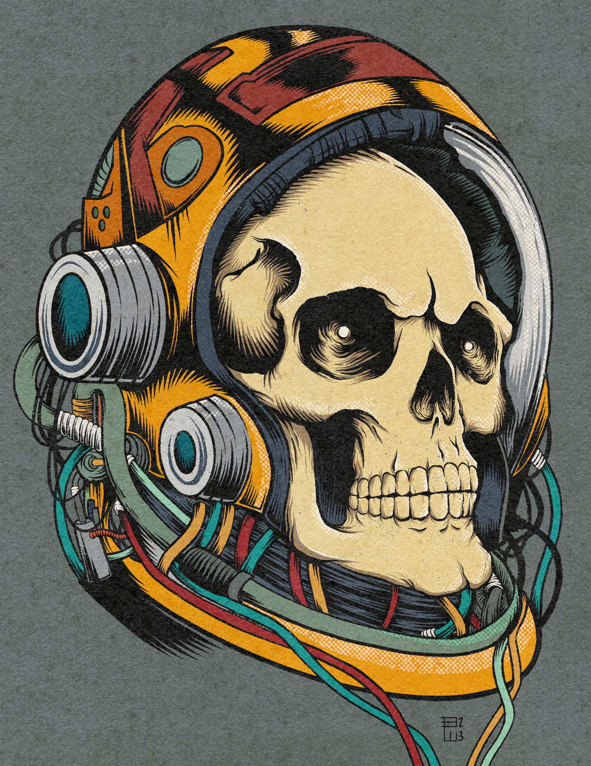 Astro Skull