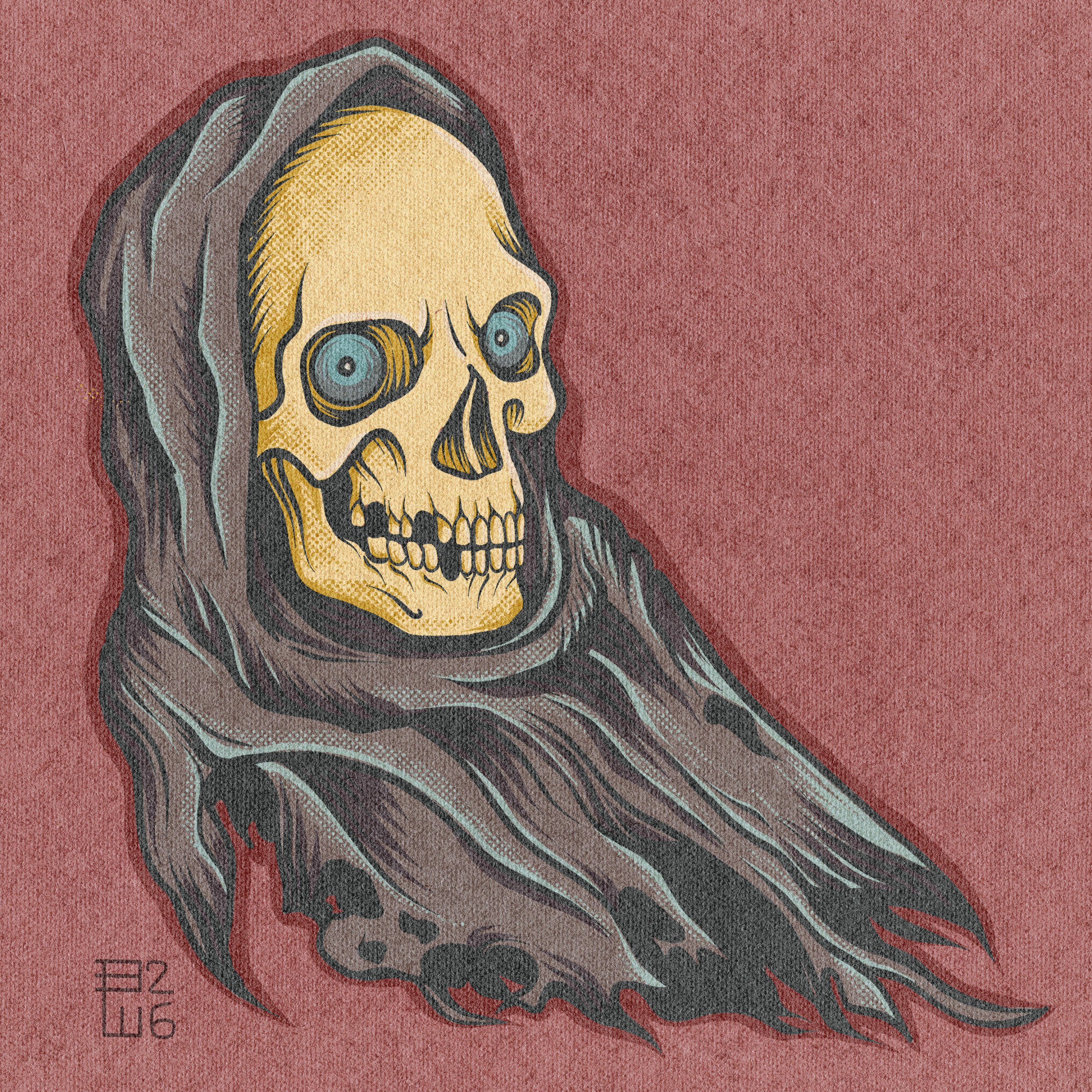 Hooded Skull