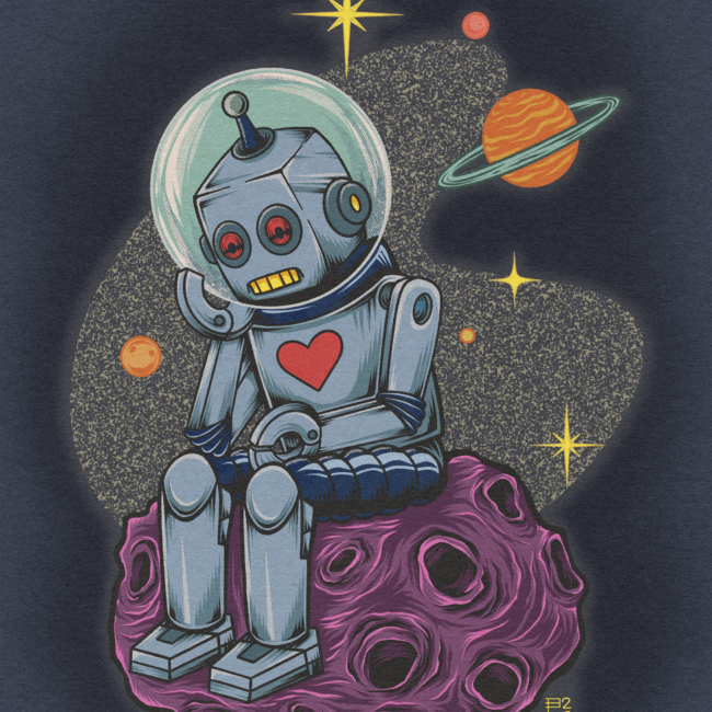 Lovesick Robot Print