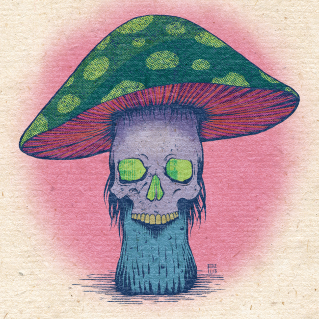 Shroomer Print