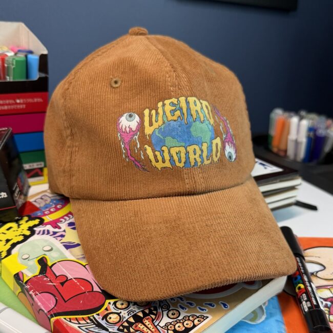 Weird World, Too Corduroy hat