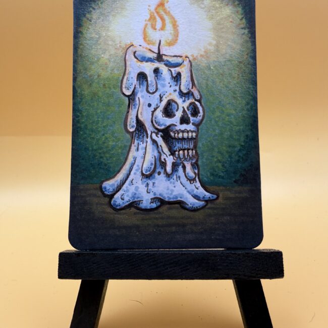 Skull Candle ACEO