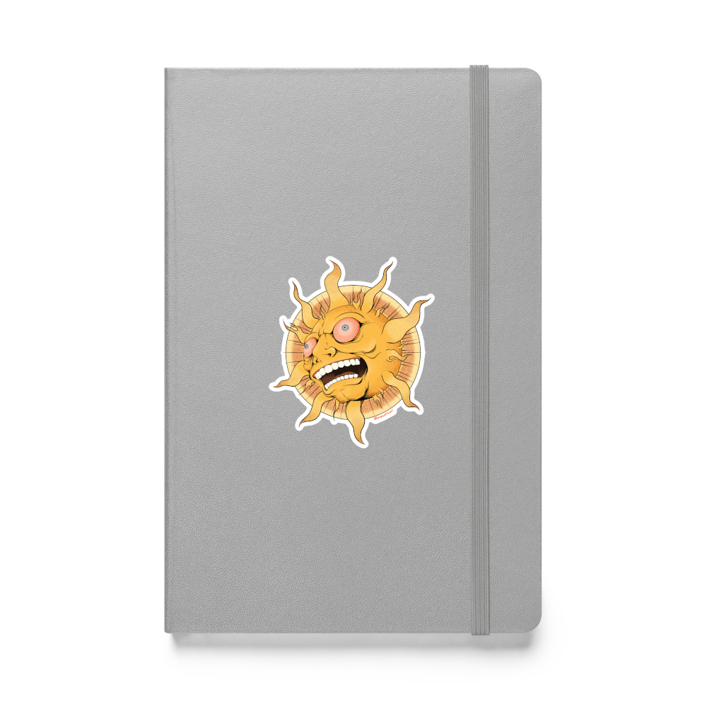 Angry Sun Sticker - Image 2