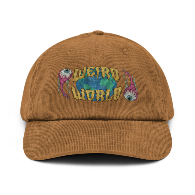 Weird World, Too Corduroy hat