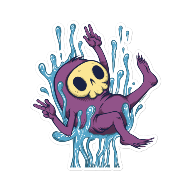 Bri Guy Splash Sticker