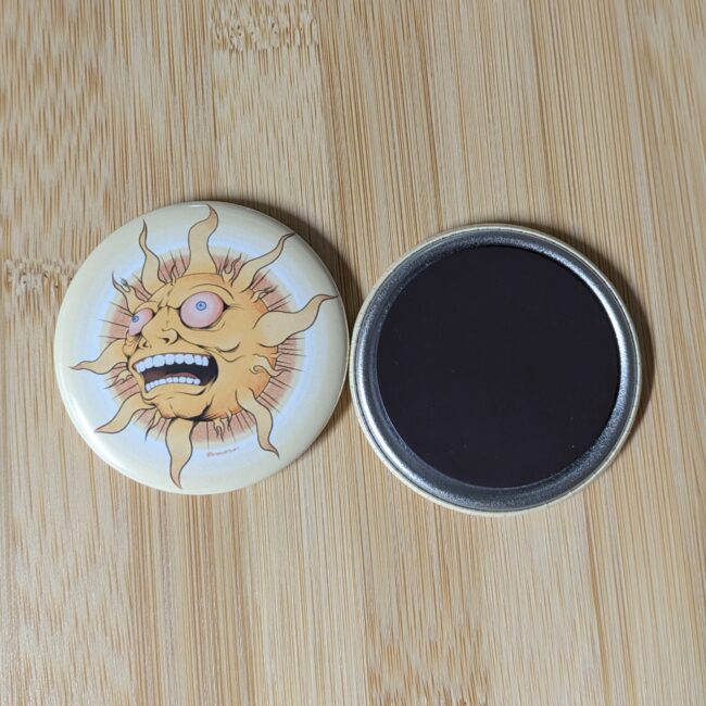 Angry Sun Magnet