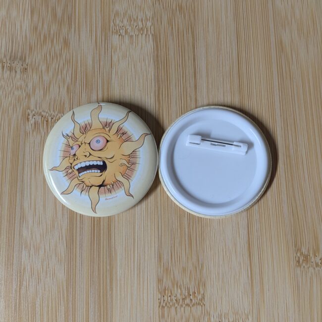 Angry Sun Pin
