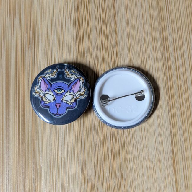 Cat Eyes Pin