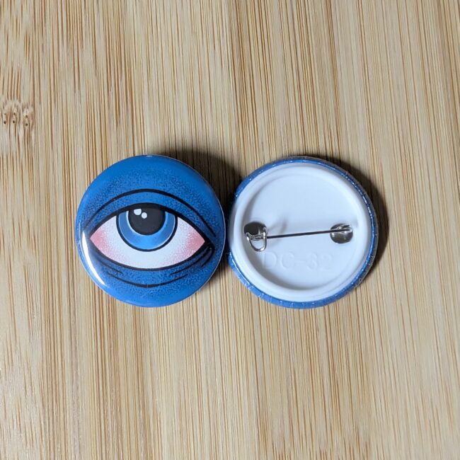 Blue Eye Pin